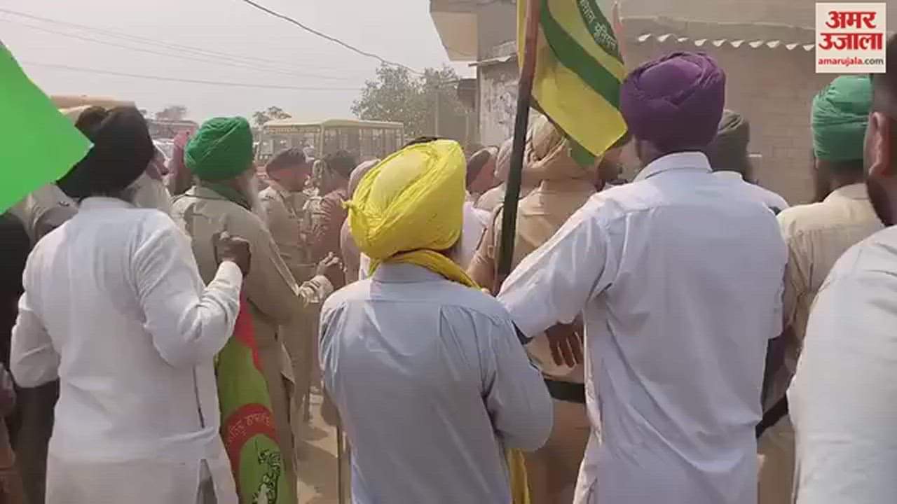 VIDEO : चुनाव प्रचार करने पहुंचे सुखबीर बादल का किसानों ने किया विरोध, भाजपा प्रत्याशी का भी विरोध