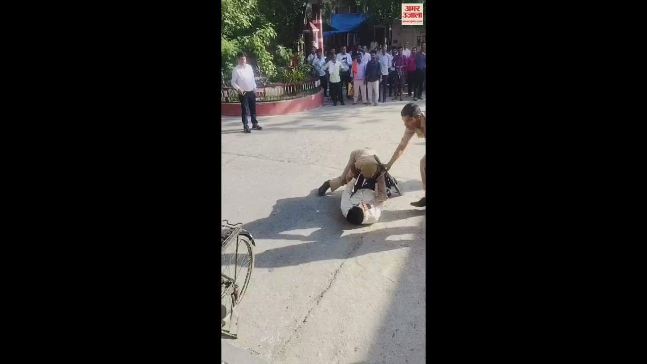 VIDEO : चुनावी टिप्पणी के विरोध पर चौकीदार को राइफल की बट से पीटा, दोनों होमगार्ड के खिलाफ रिपार्ट दर्ज