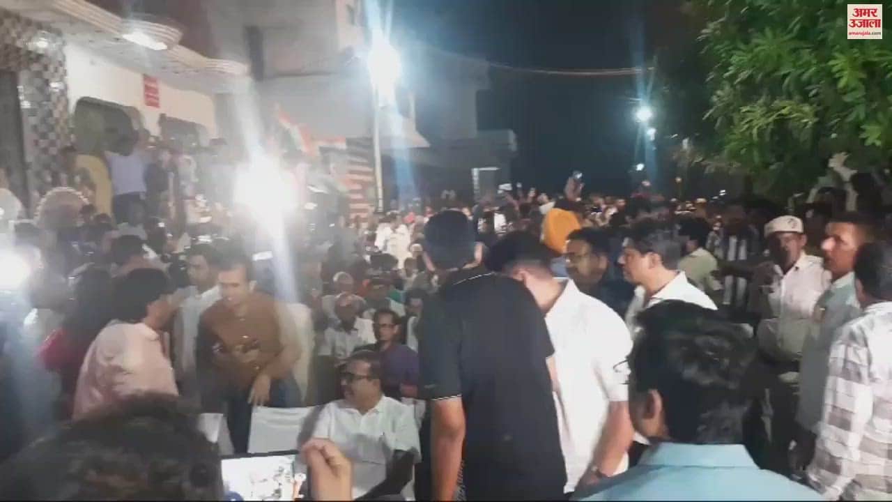 VIDEO : Paris Olympics: Excitement in ancestral village Khandra to watch Neeraj's match in Javelin Throw; watching the match on the big screen