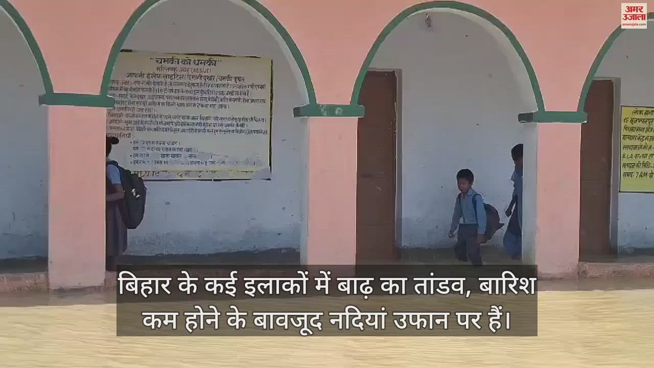 VIDEO : Muzaffarpur bihar flood bihar news