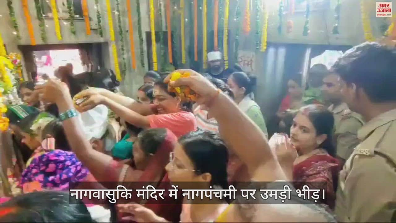 VIDEO : Lord Nagvasuki was worshipped on Nag Panchami, devotees offered milk and lava, crowds also gathered in Shiva temples