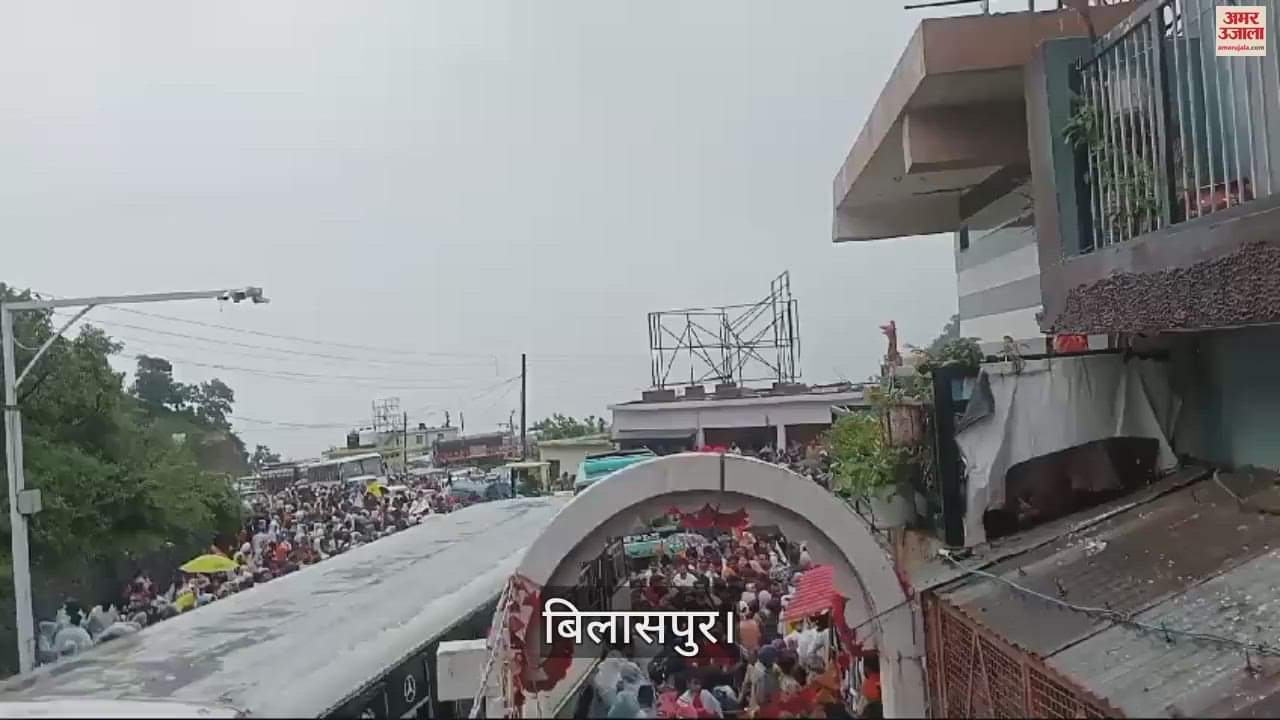 VIDEO : devotees are reaching Shri Naina Devi in large numbers