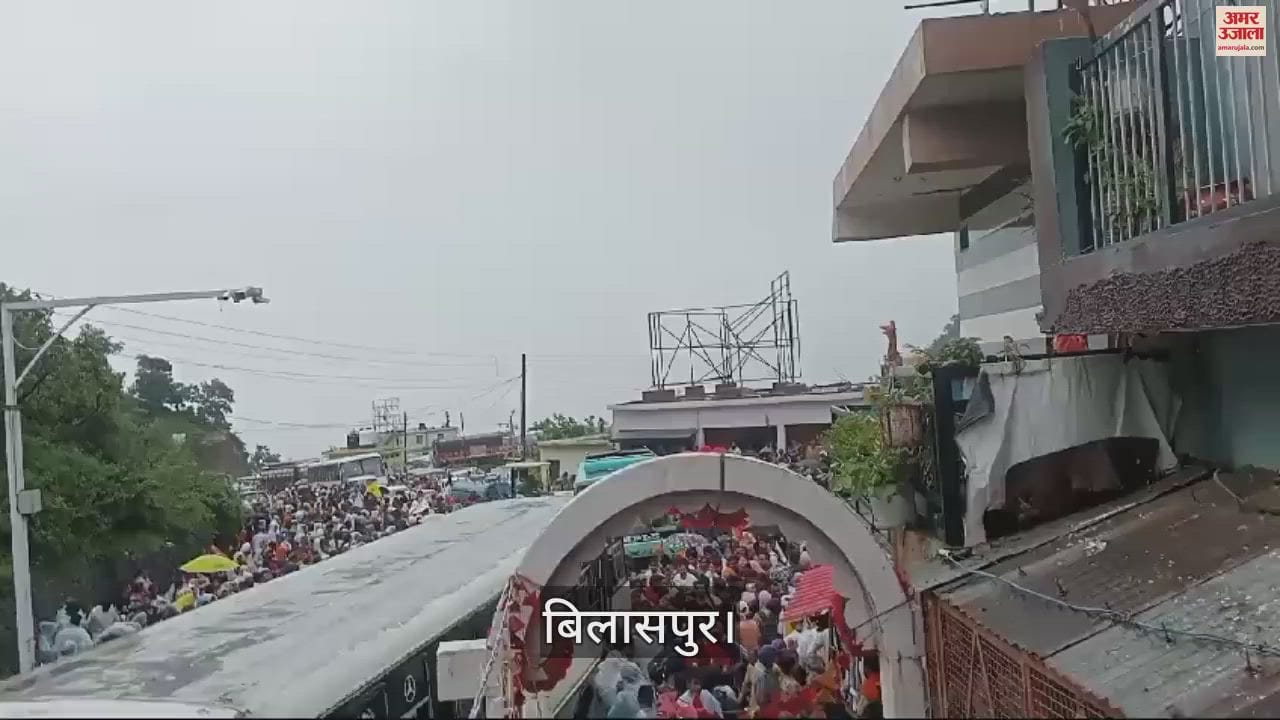 VIDEO : devotees are reaching Shri Naina Devi in large numbers