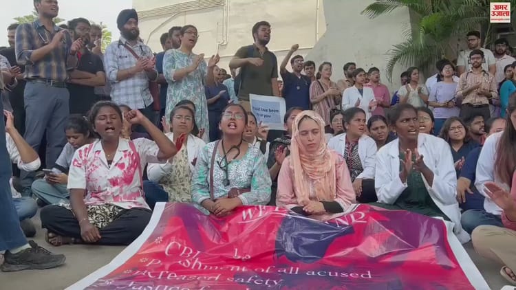 Video : Doctors Protest In Pgi And Gmch 32 In Chandigarh – Amar Ujala Hindi News Live