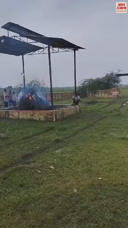 Tonk In independent India funeral procession passed through road filled with two feet of water watch video