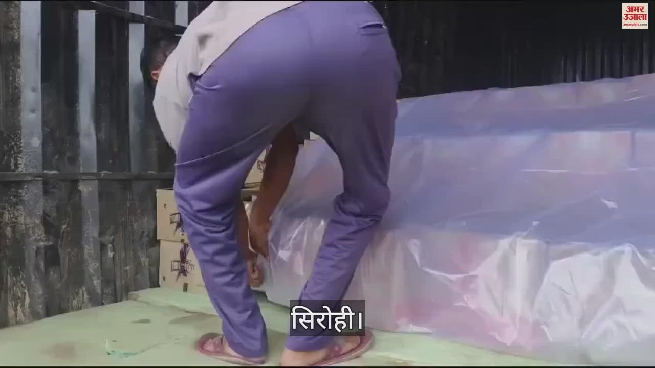 Sirohi News: 344 cartons of English liquor being taken to Gujarat seized, two arrested