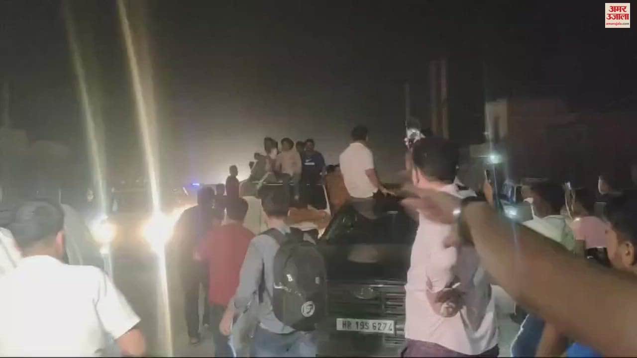 VIDEO : Grand welcome for Vinesh in Dadri, crowd gathered