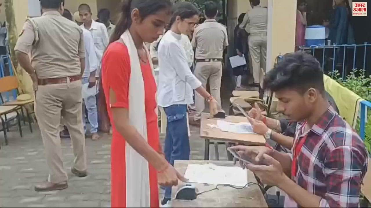 VIDEO : There was jam Moradabad after exam was over, now heavy vehicles will not come in city on day of exam