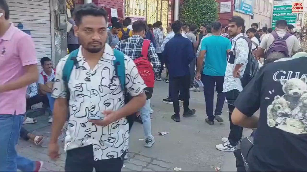 VIDEO : हरियाणा पुलिस में 5600 पदों की भर्ती के लिए HSSC द्वारा लिखित परीक्षा आयोजित