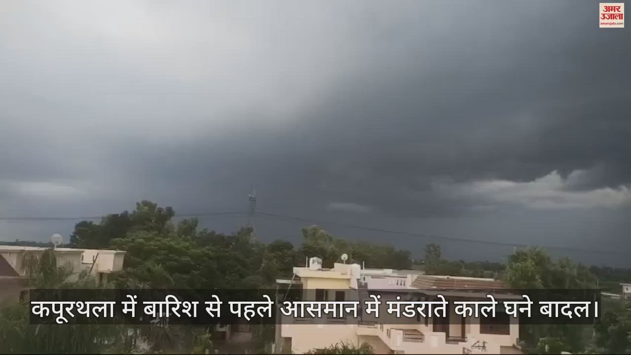 VIDEO : पंजाब में झमाझम बरसे बादल, पटियाला में सबसे ज्यादा 44.5 एमएम बारिश