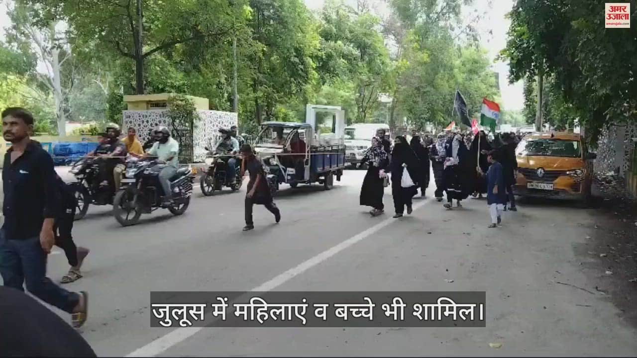 VIDEO : कानपुर में अकीदतमंदों ने निकाला चेहल्लुम का जुलूस