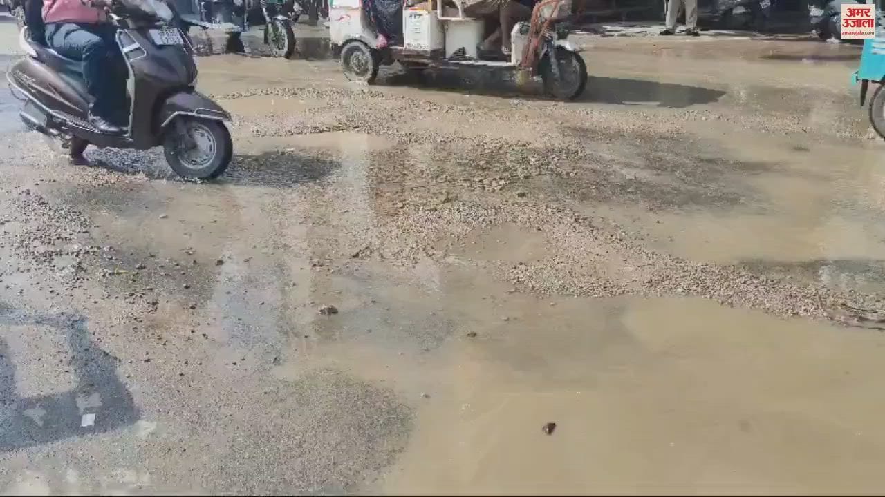 VIDEO : Common people suffering due sewer and rain water dizzy due to foul smell