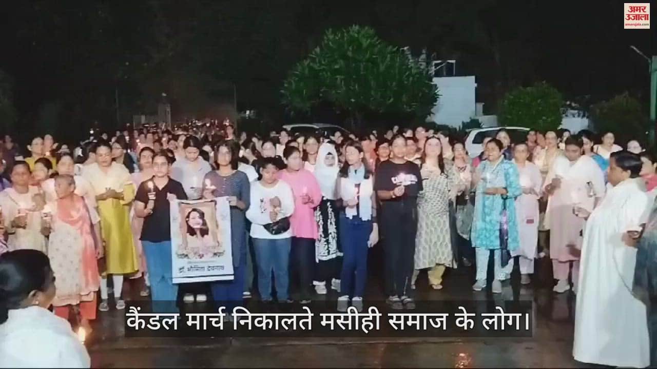 VIDEO : Christian community took to the streets for Kolkata's daughter, paid tribute by lighting a candle march