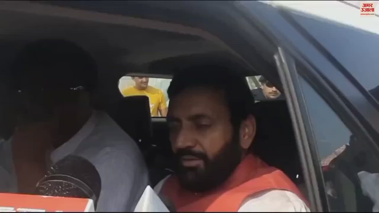 VIDEO : Chief Minister Nayab Saini reached Jhajjar: Said- All 90 seats of Haryana are safe for me