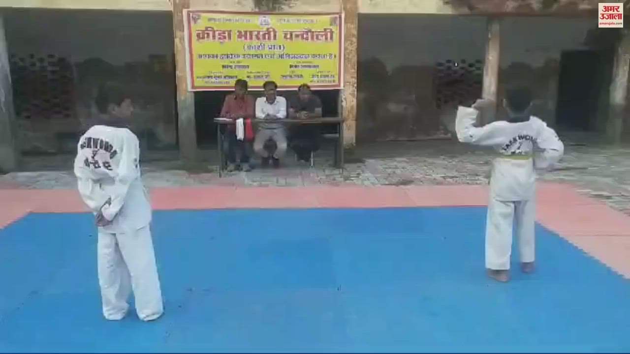 VIDEO : Nine players won gold medal district level Taekwondo competition