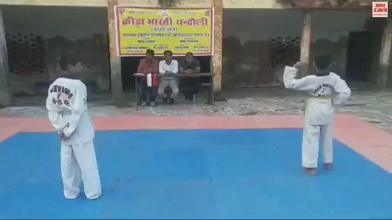 VIDEO : Nine players won gold medal district level Taekwondo competition