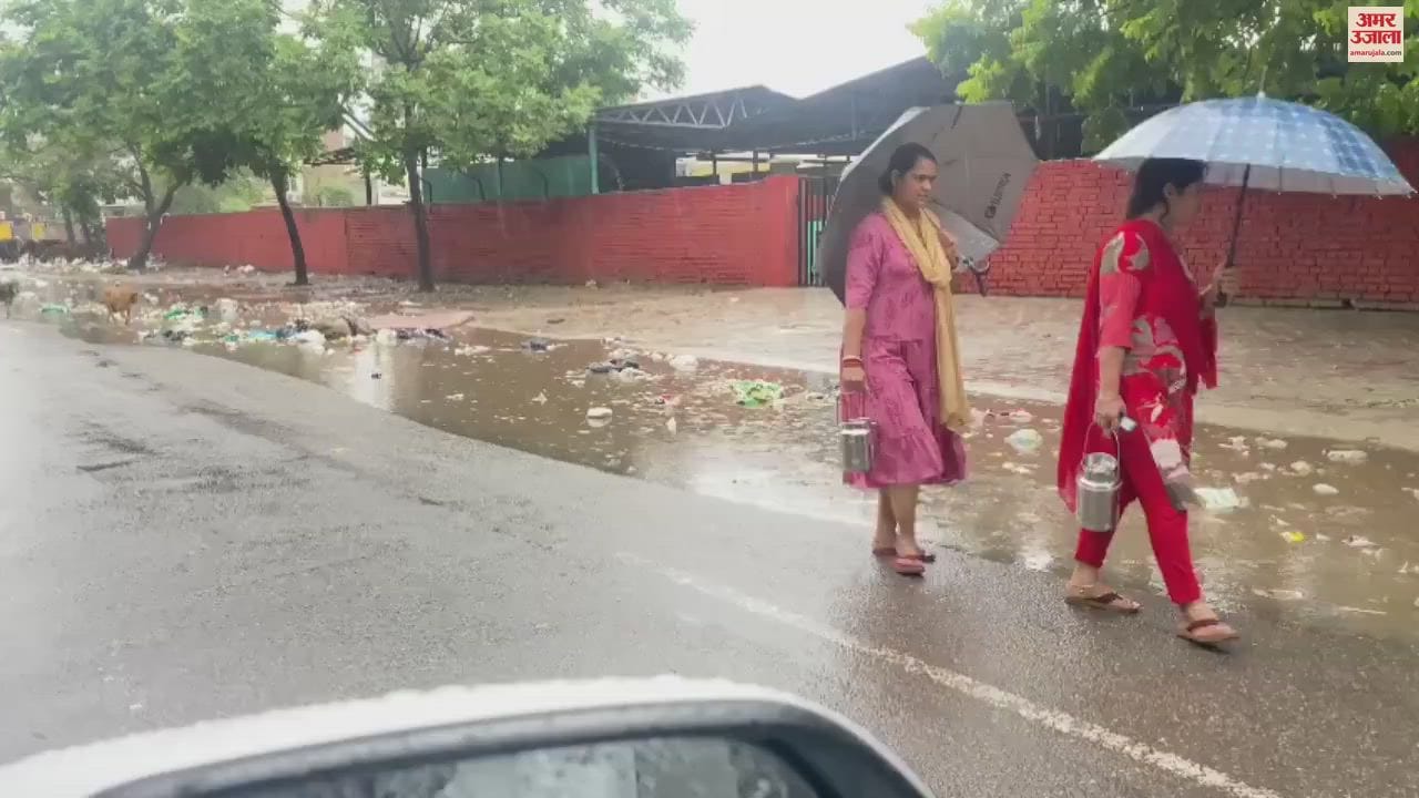 VIDEO : Rain in Mohali