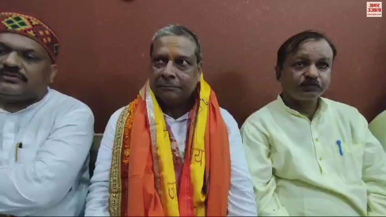 VIDEO : Sohan Lal Shrimali said contesting from Machhwa assembly bjp declared winner before entering arena