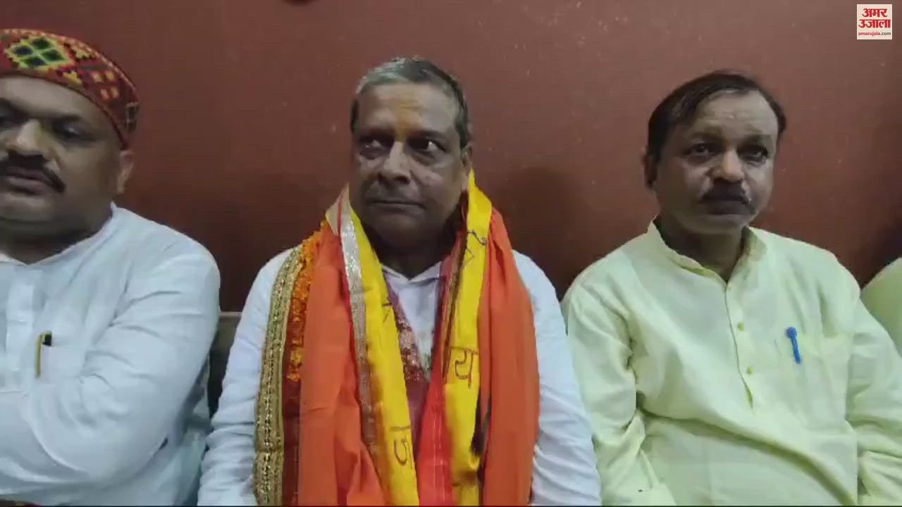 VIDEO : Sohan Lal Shrimali said contesting from Machhwa assembly bjp declared winner before entering arena