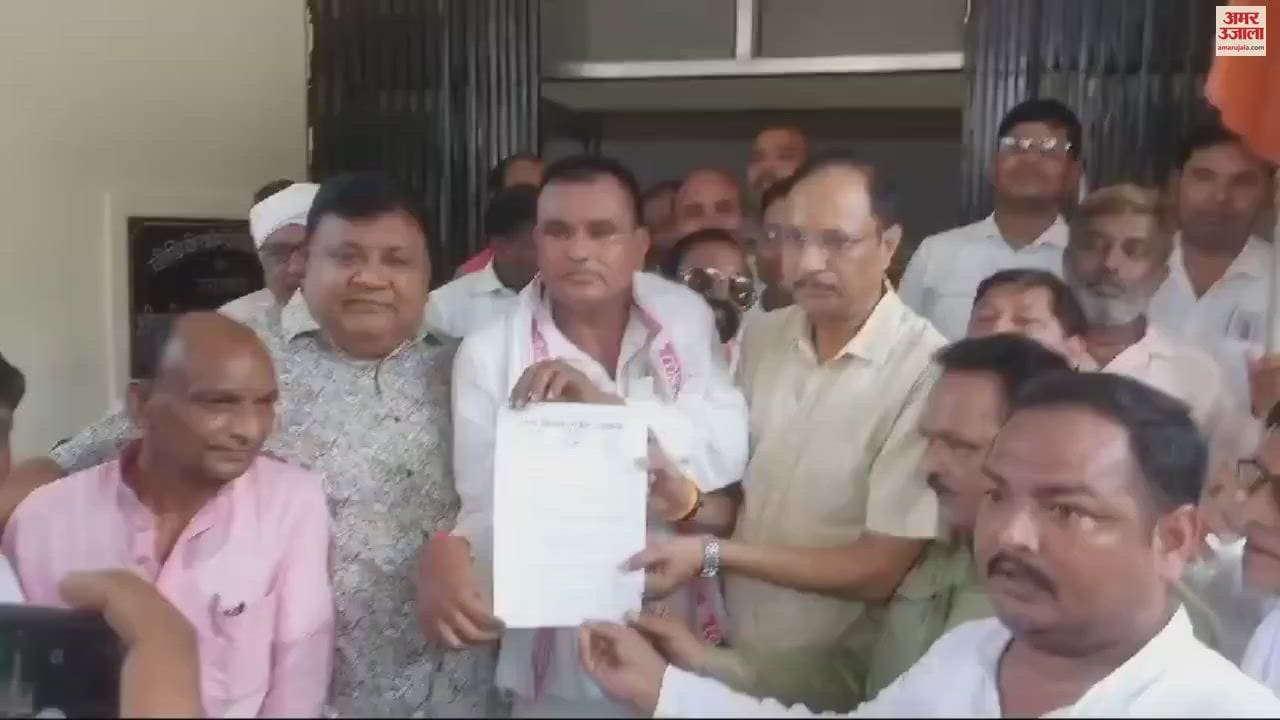 VIDEO : Farmer Congress workers got angry for statement of Kangana Ranaut memorandum india President