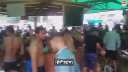 VIDEO : राधा-कृष्ण के विवाह का साक्षी है भांडीरवन, सोमवती अमावस्या पर उमड़ी भीड़; ये है मान्यता