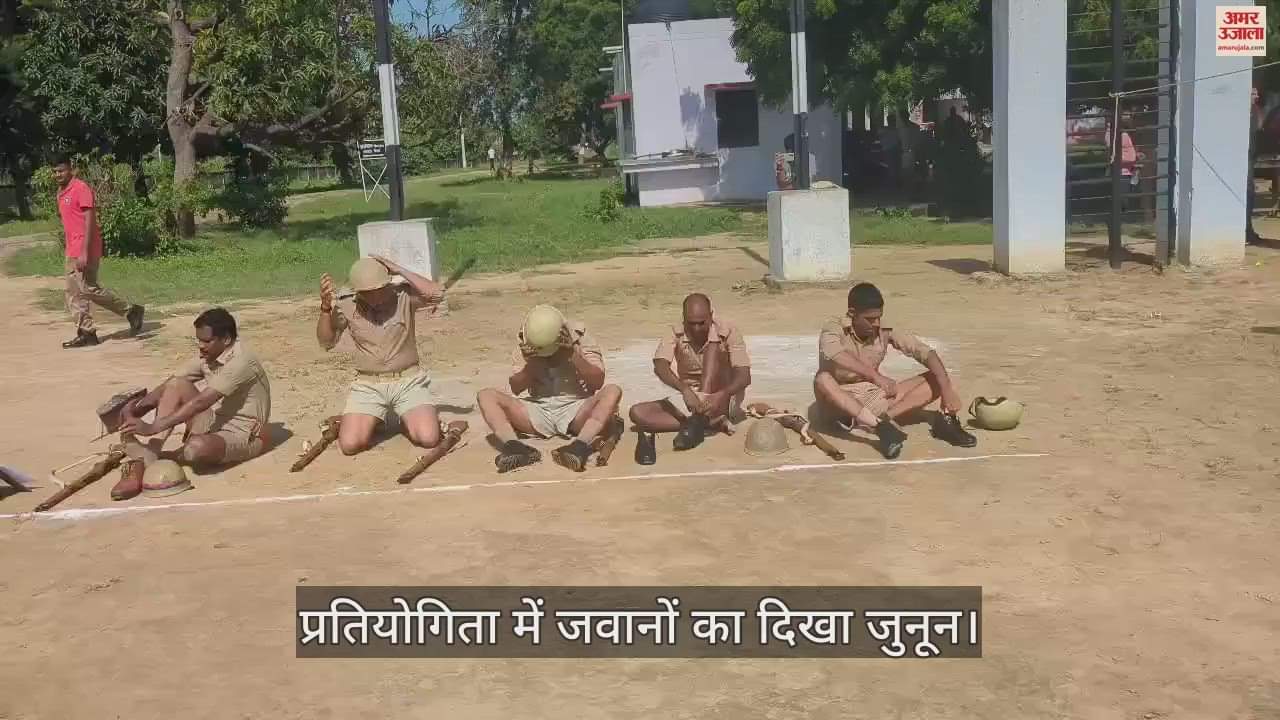VIDEO : passion of soldiers evident in race rifle revolver and carbine shooting competition