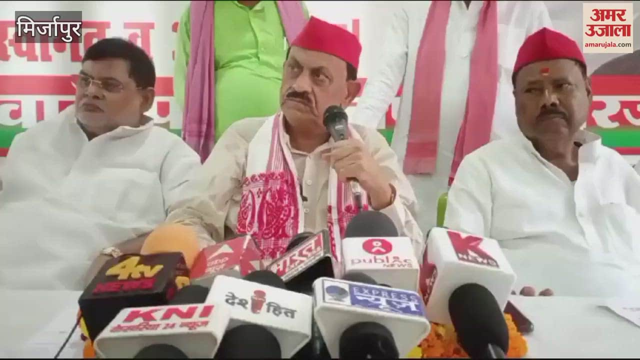 VIDEO : SP leader Shriprakash Rai alleged that encounters are taking place only specific castes