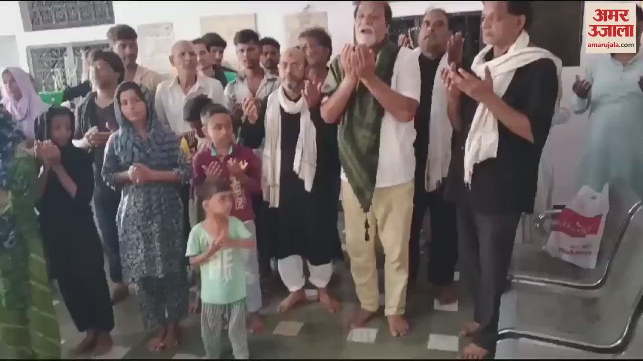 VIDEO : Alam procession first Nauchandi of Rabi-ul-Awwal Duaakhwani for prosperity india along mourning