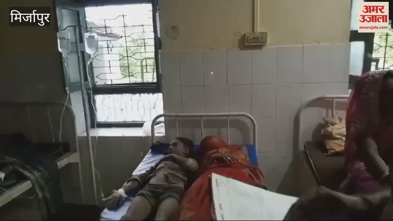 VIDEO : Electricity wire broke in Mirzapur people saved lives by running away