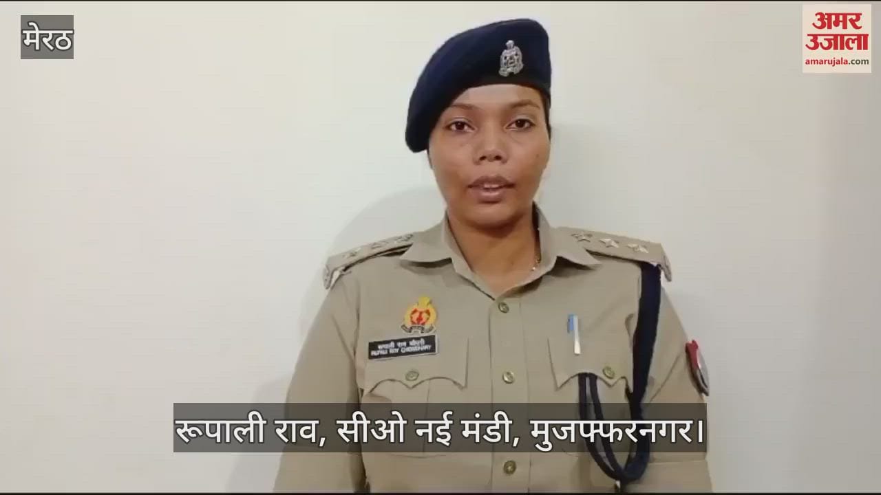 VIDEO : Accident in Muzaffarnagar, Ertiga collided with a truck ahead, four friends died