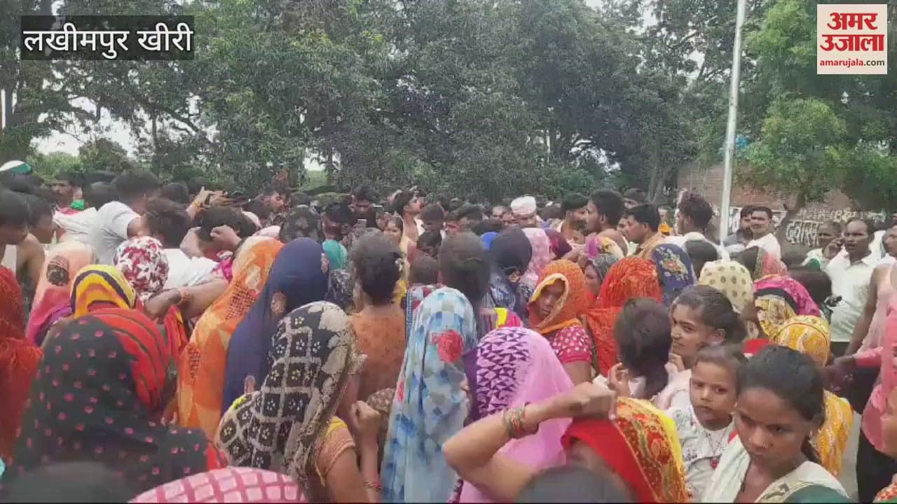 VIDEO : लखीमपुर खीरी में बाघ के हमले में युवक की मौत, खेत में मिला अधखाया शव