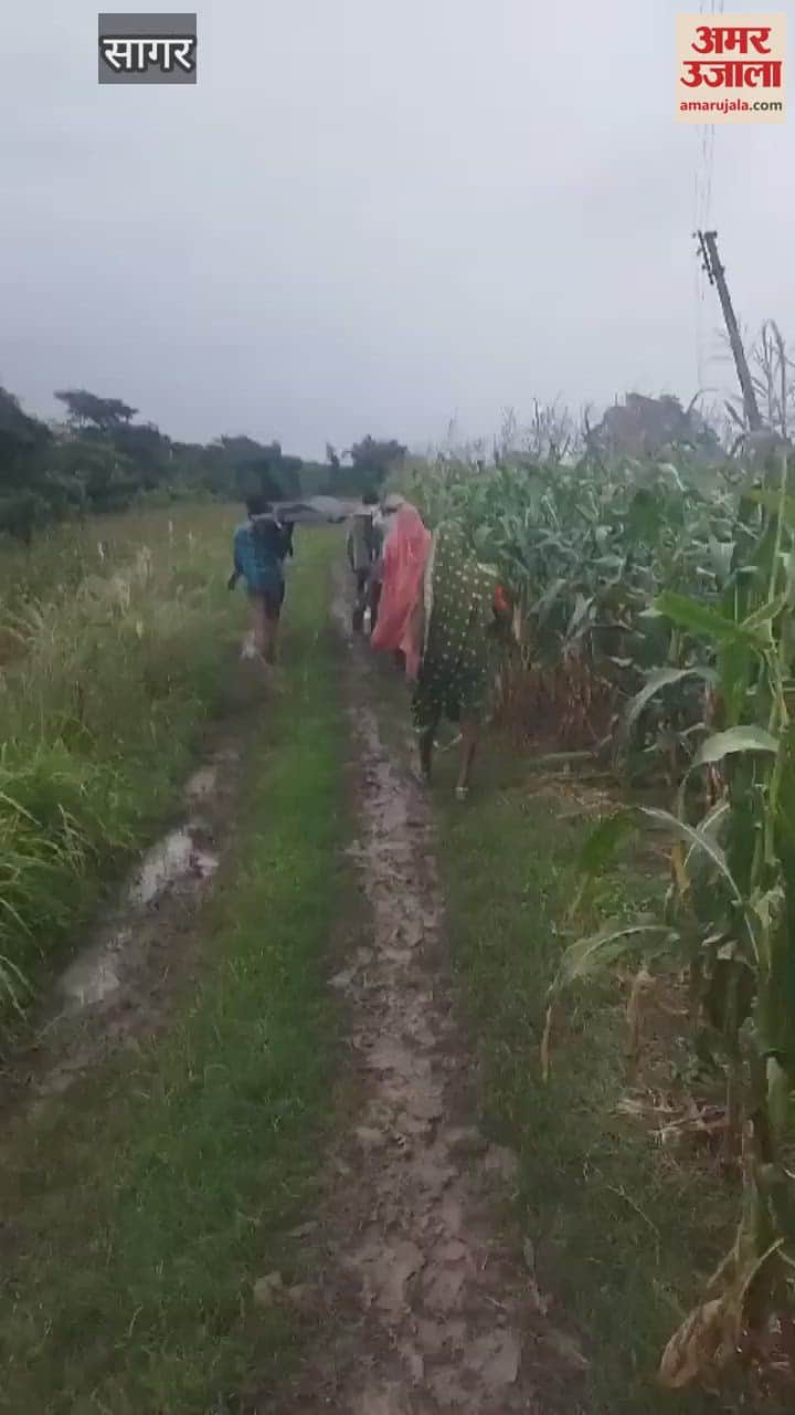 Sagar Amidst claims of development here cot is made into stretcher when needed four shoulders become ambulance