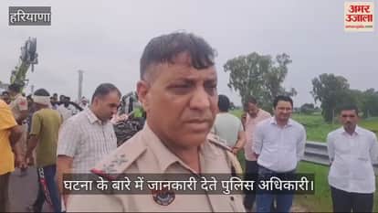 VIDEO : स्कॉर्पियो और ट्रक में टक्कर, ड्यूटी लौट रहे सेना के जवान सहित तीन की मौत