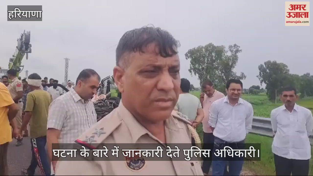 VIDEO : स्कॉर्पियो और ट्रक में टक्कर, ड्यूटी लौट रहे सेना के जवान सहित तीन की मौत