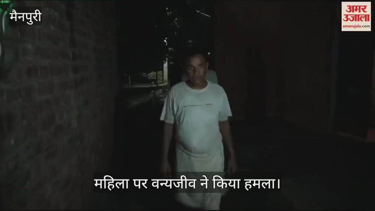 VIDEO : महिला पर वन्यजीव ने किया हमला, दहशत में जागकर रातें काट रहे ग्रामीण