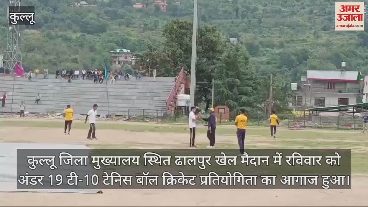 VIDEO : T-10 national tennis ball cricket competition begins in Dhalpur