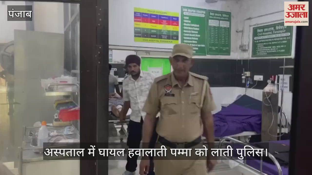 VIDEO : फिरोजपुर की सेंट्रल जेल में भिड़े हवालाती, एक जख्मी