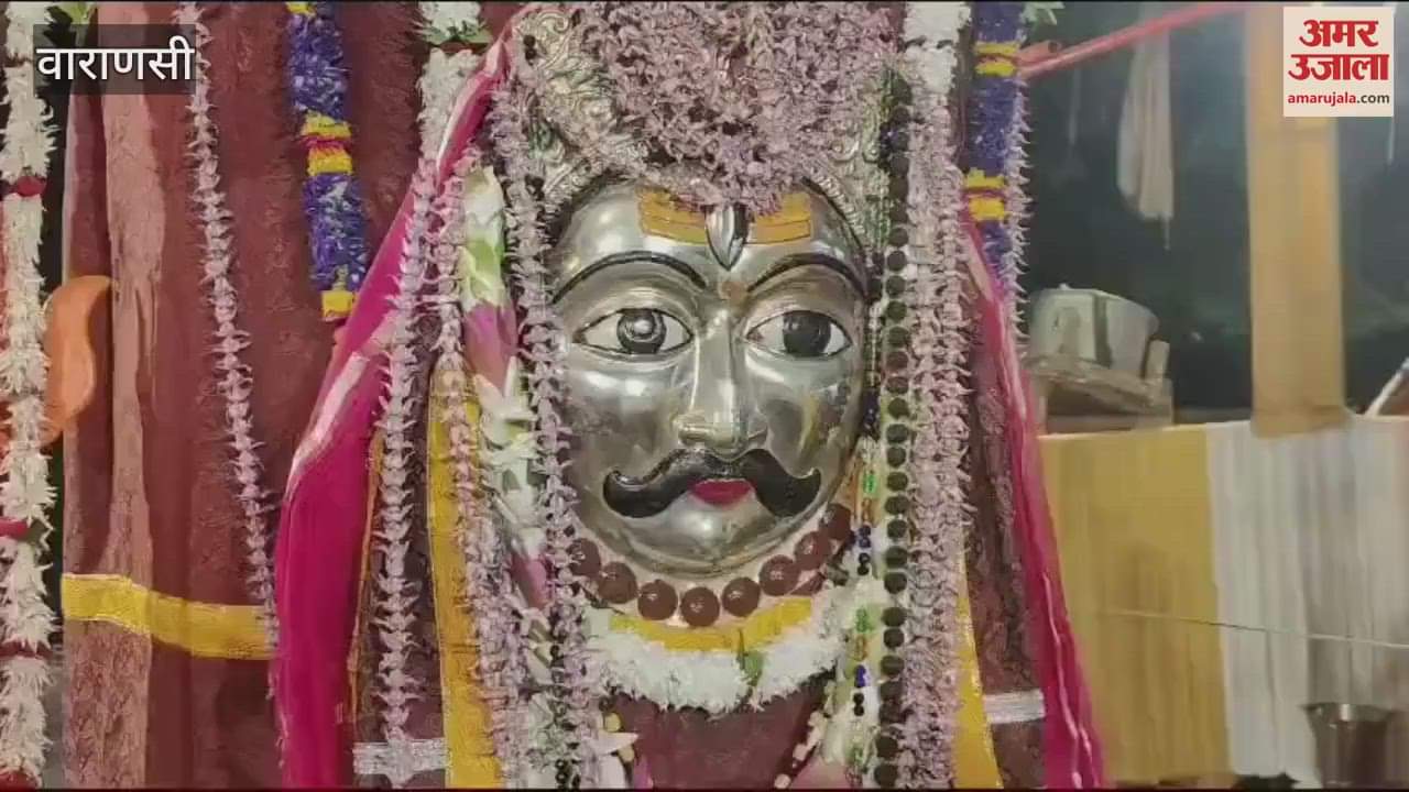 VIDEO : Tilak procession of baba lat bhairav in Kashi Tilakharu danced tune of DJ offerings made in 51 plates