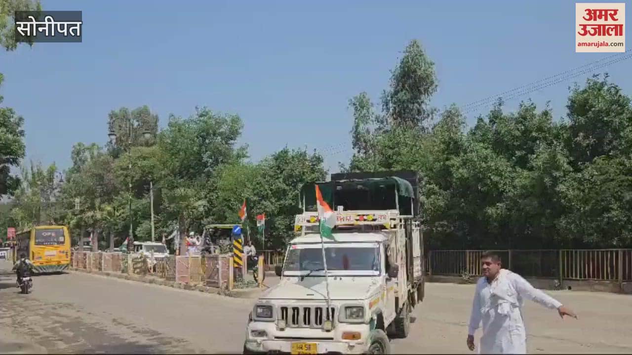 VIDEO : रजत पदक जीतकर लौटे मुक्केबाज हर्ष सहरावत का सोनीपत पहुंचने पर स्वागत