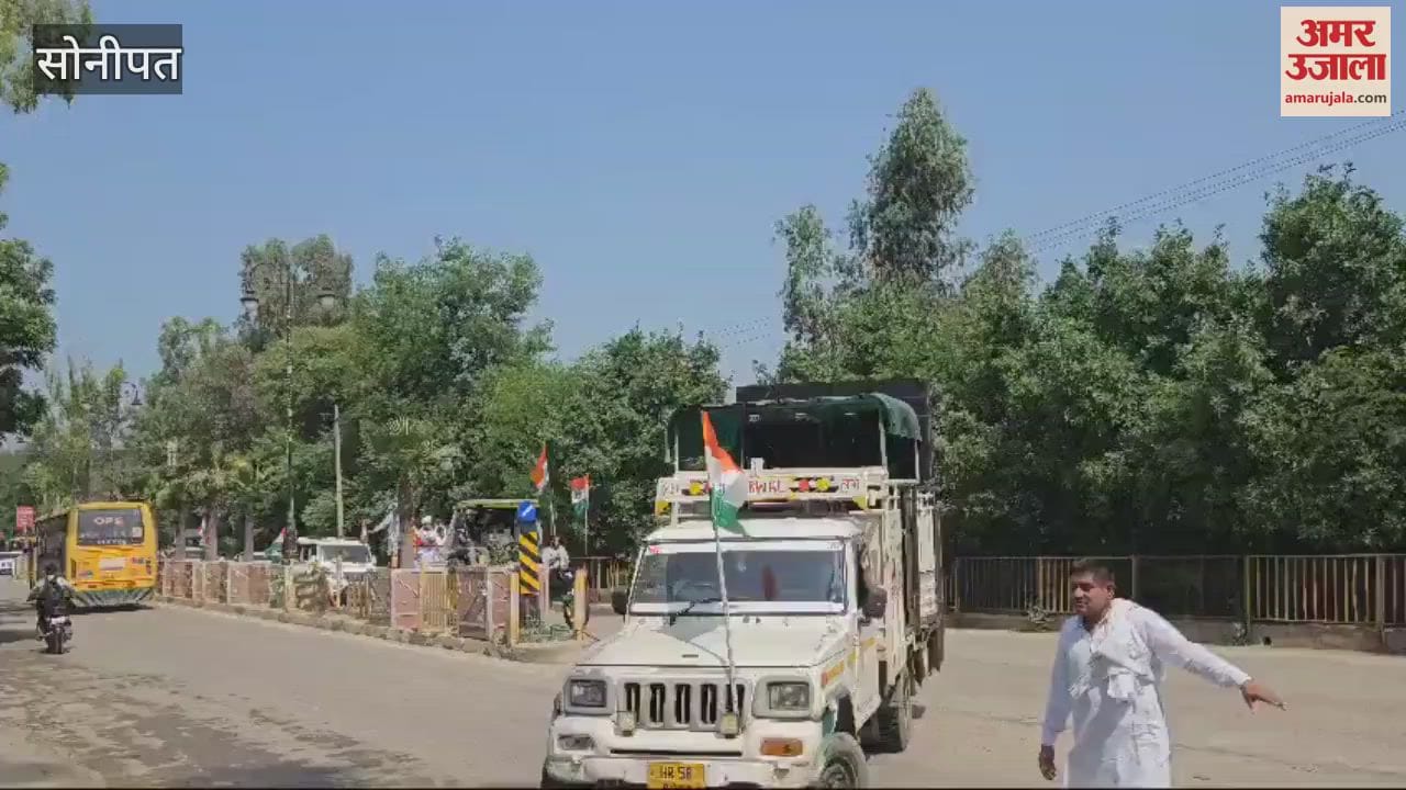 VIDEO : रजत पदक जीतकर लौटे मुक्केबाज हर्ष सहरावत का सोनीपत पहुंचने पर स्वागत