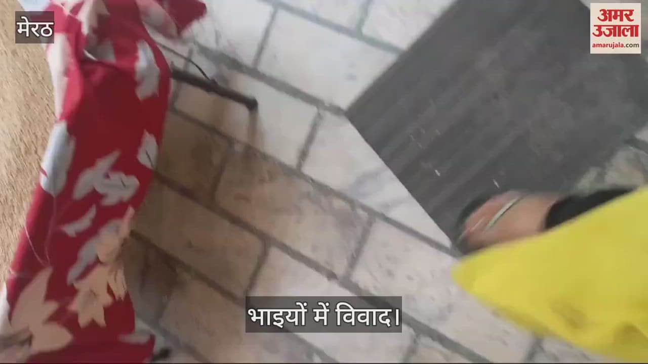 VIDEO : Video of fierce fight, stone pelting and firing between brothers in Shastri Nagar, Meerut goes viral