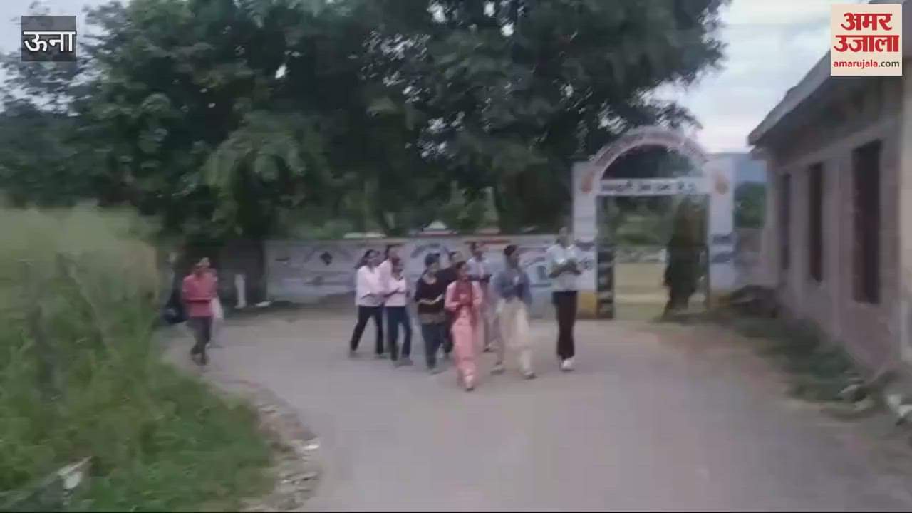 VIDEO : NSS volunteers took out a morning procession in Mandli village