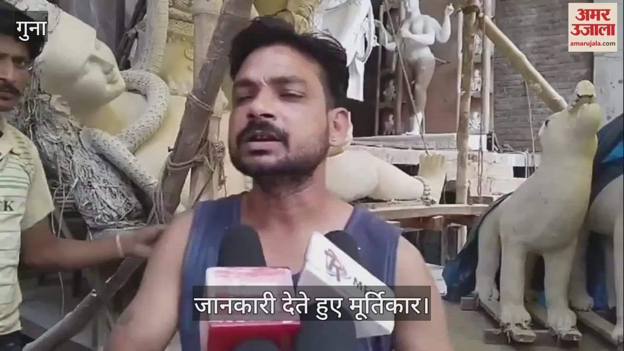 Guna There is demand for these idols till Rajasthan preparations have started for Nav Durga Festival