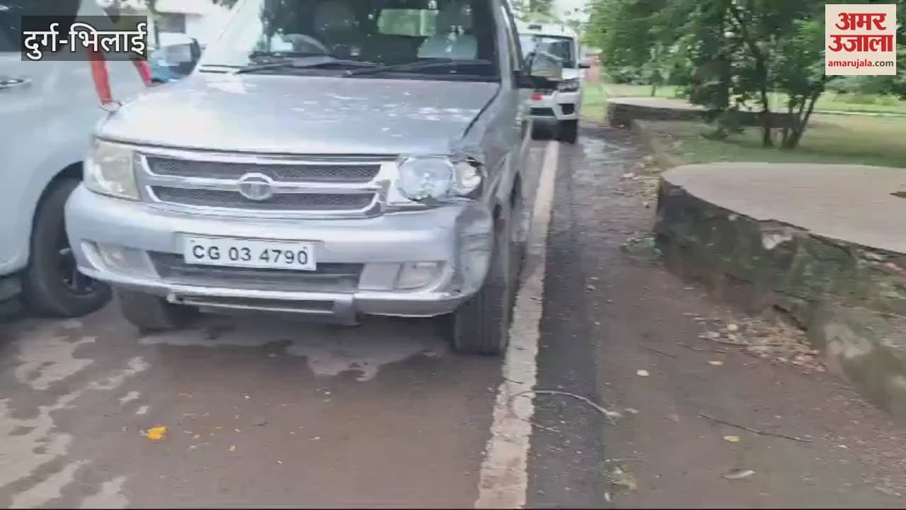 VIDEO : छत्तीसगढ़ सीएम साय के काफिले में चल रही दो गाड़ियां आपस में टकराईं, गाय को बचाने के चक्कर हुई घटना