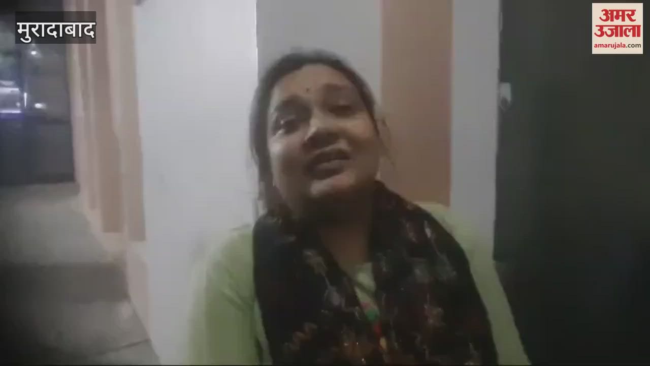 VIDEO : Woman dies after falling from third floor in Moradabad, in-laws flee leaving body in hospital