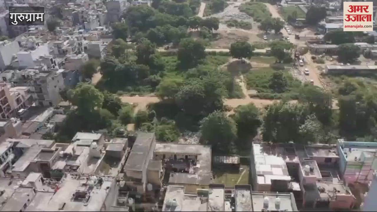 VIDEO : Tight security arrangements for polling in Gurugram, surveillance through drones