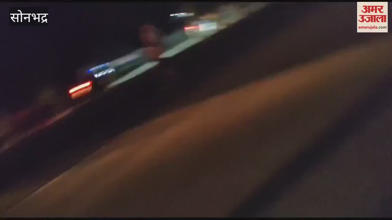 VIDEO : Uncontrolled Hiva heated three people in sonbhadra angry people beat the driver family members created ruckus