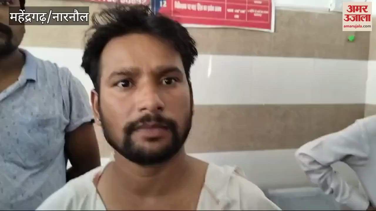 VIDEO : महेंद्रगढ़ में वोट डालने के बाद ईवीएम से नहीं आई आवाज तो व्यक्ति ने तीन बार उठाकर पटका