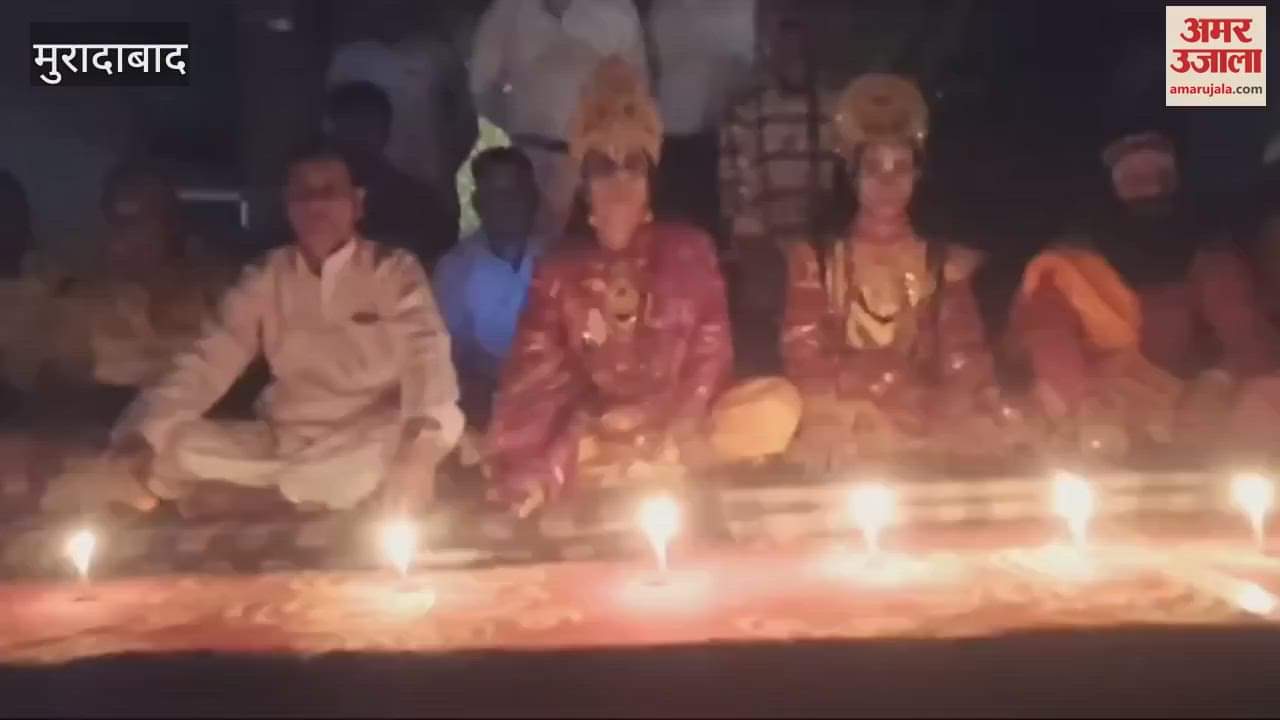VIDEO : Ram-Sita sit on dharna in Moradabad, generator not available for staging Ramleela