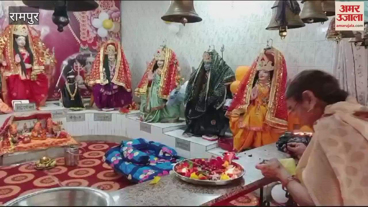VIDEO : Mother, please fulfill my wishes, I will distribute halwa, crowd of devotees in temples, bells ringing